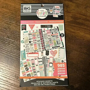 “Productivity” The Happy Planner sticker book